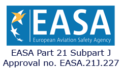 Approved EASA part-21J Organization